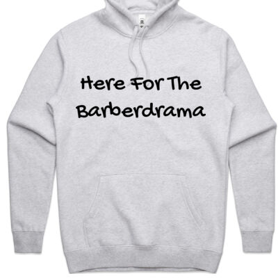 Here For The Barberdrama (Men's Hoodie) Thumbnail