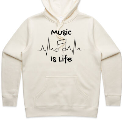 Music Is Life (Women's Hoodie) Thumbnail