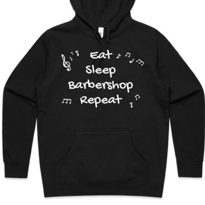 Eat Sleep Barbershop Repeat (Women's Hoodie) Thumbnail