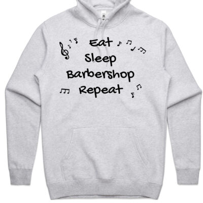 Eat Sleep Barbershop Repeat (Men's Hoodie) Thumbnail